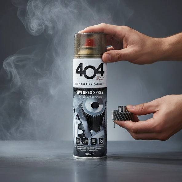 404 Sıvı Gres Yağlayıcı Sprey 400 ml - Resim 2