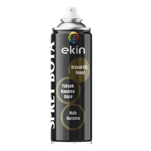 Ekin Sprey Boya 200ml Metalik Gri ürün görseli 1