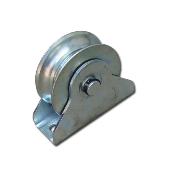 Tablalı Kapı Altı Makarası Takmatik Ray Tekeri Kepli 100mm ürün görseli 1