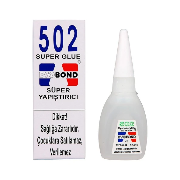Evobond 502 Japon Yapıştırıcısı 20 Gr ürün görseli 1