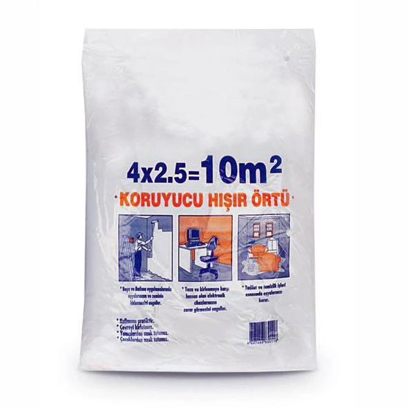 Koruyucu Naylon Hışır Örtü 10m2 ürün görseli 1