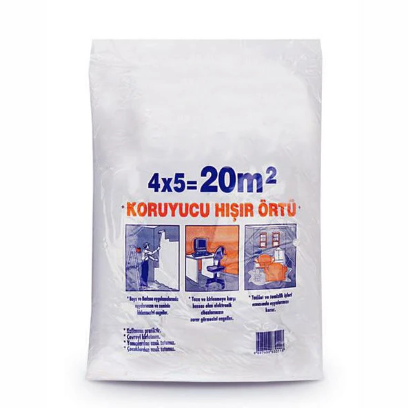 Koruyucu Naylon Hışır Örtü 20m2 ürün görseli 1