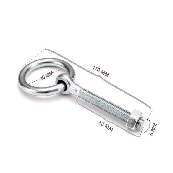 Halkalı Civata 6 mm ürün görseli 1