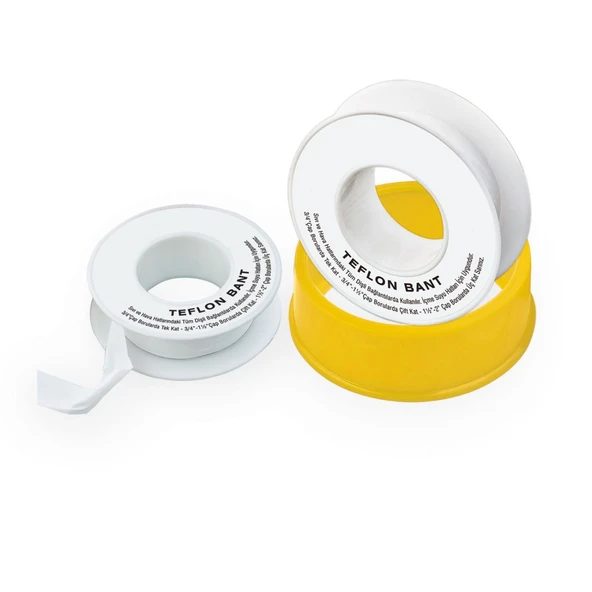 Teflon Bant Büyük Boy Jumbo 19mm x 30mt ürün görseli 1