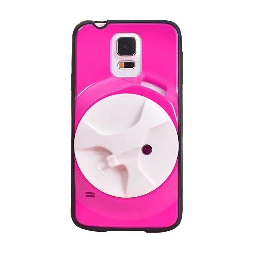 FitCase Samsung S5 (G900) Kulaklık Makaralı Arka Kapak Pembe ürün görseli 1