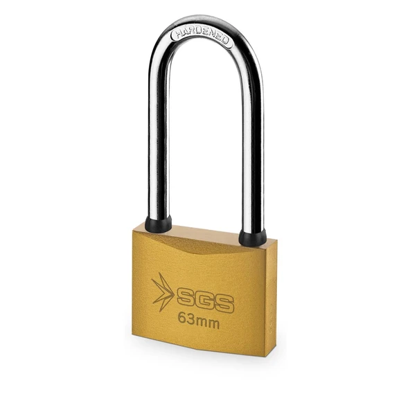SGS Asma Kilit Uzun Sarı 60mm ürün görseli 1