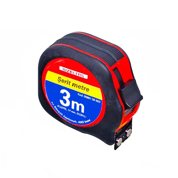 İzeltaş Şerit Metre Plastik 3x16mm ürün görseli 1