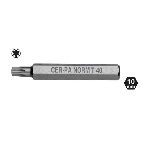 Cer-pa X-Plus H10 Torx Bits Ucu 75mm T50 ürün görseli 1