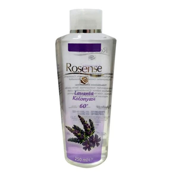 Rosense Lavanta Kolonyası 60 Derece Pet Şişe 250 ML ürün görseli 1