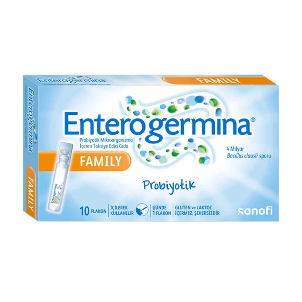 Enterogermina Family Probiyotik 10 Flakon ürün görseli 1
