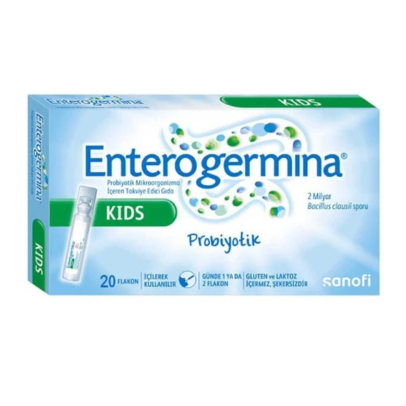 Enterogermina Kids Probiyotik 20 Flakon ürün görseli 1