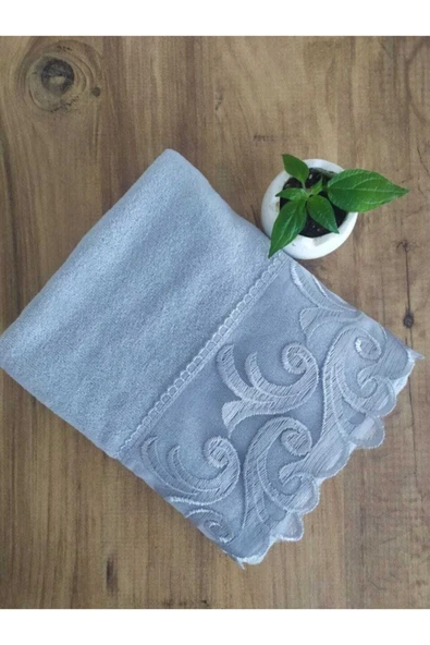 Sarmaşık Gri 50&90 El Havlusu ürün görseli 1