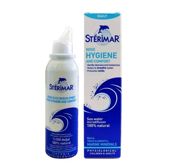 Sterimar Deniz Suyu Burun Spreyi 100 ML ürün görseli 1