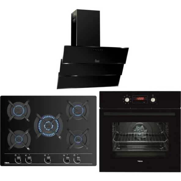 Teka Chef 10 Ankastre Set (Hak 629 Bk- Gbc 75030 Kbn - Tvt 90) ürün görseli 1