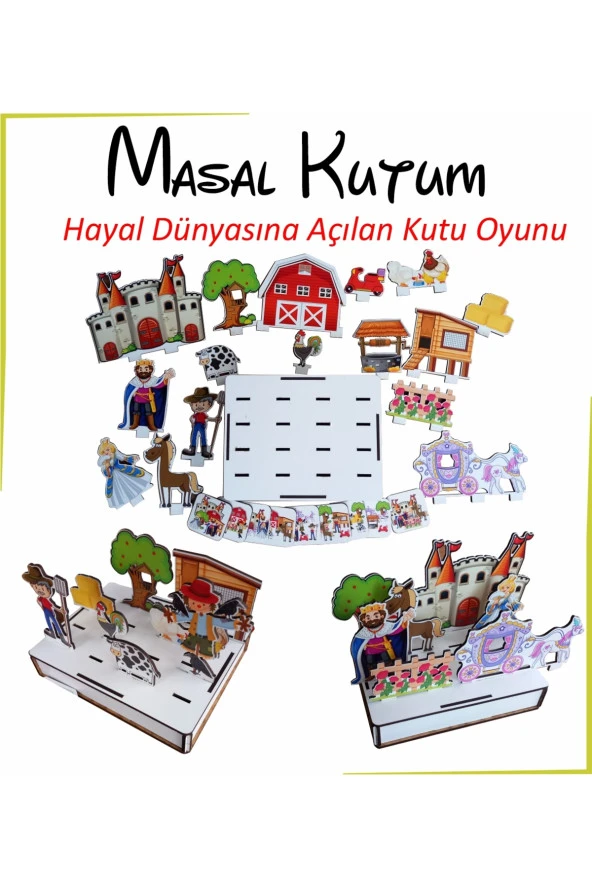 Montessori Masal Kutum Oyunu ürün görseli 1