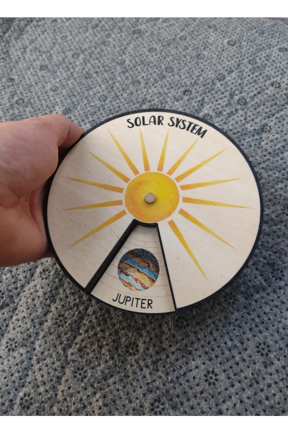 Yuvarlak Dönebilen Güneş Sistemi 15 Cm Çap ürün görseli 1