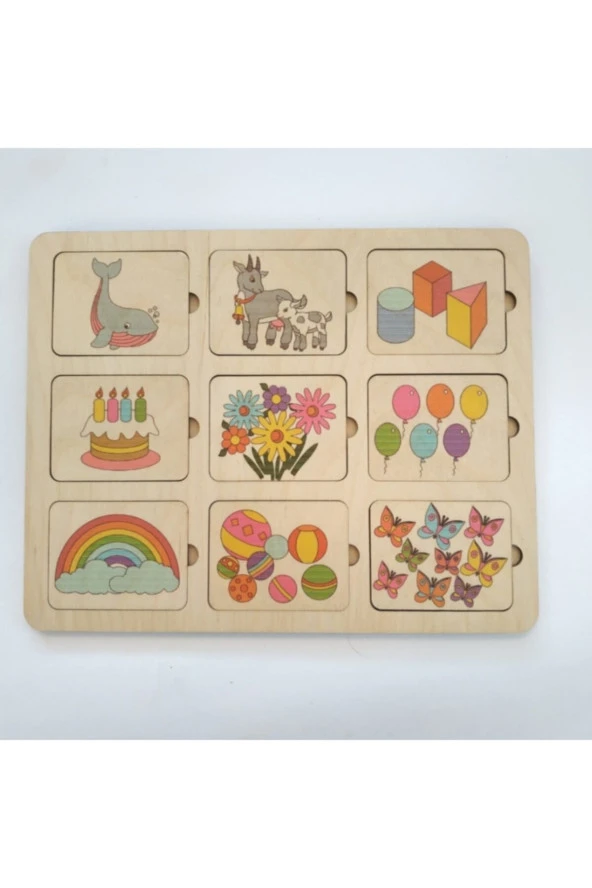 Renkli Sayılar Ve Değerleri Puzzle - Resim 2