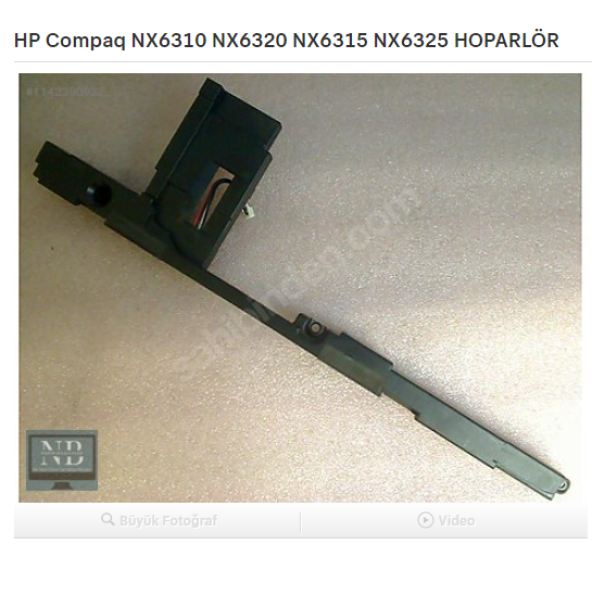 HP Compaq NX6310 NX6320 NX6315 NX6325 HOPARLÖR ürün görseli 1