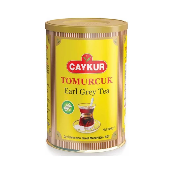 Çaykur Tomurcuk Earl Grey Çay 200 gr 3lü Teneke ürün görseli 1