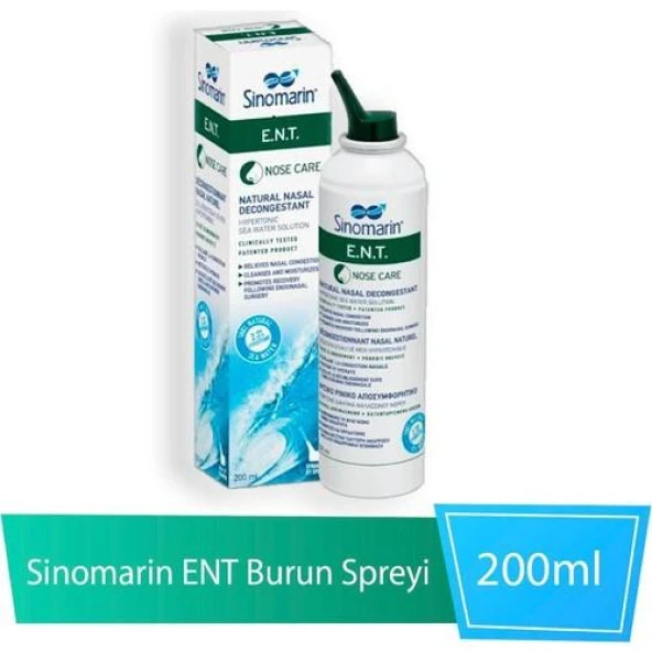 Sinomarin E.n.t. - Deniz Suyu Spreyi 200 Ml ürün görseli 1