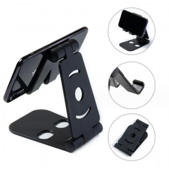 Masaüstü Katlanabilir Telefon Tablet Standı ürün görseli 1