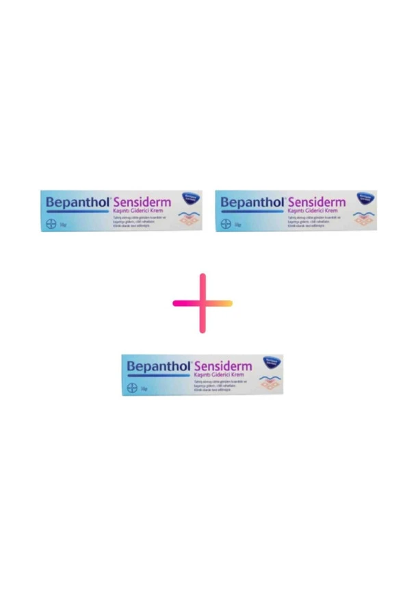 Bepanthol Sensiderm Krem 20 gr 3 Kutu ürün görseli 1