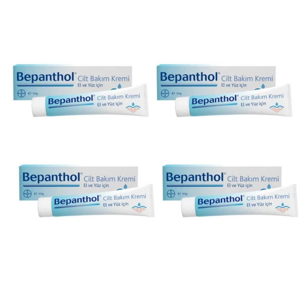 Bepanthol Cilt Bakım Kremi 100 Gr 4 Kutu ürün görseli 1