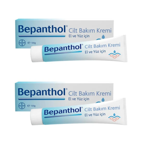Bepanthol Cilt Bakım Kremi 100 Gr 2 Kutu ürün görseli 1