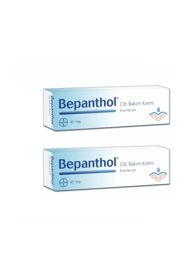 Bepanthol Cilt Bakım Kremi 100 Gr 2 Kutu - Resim 2