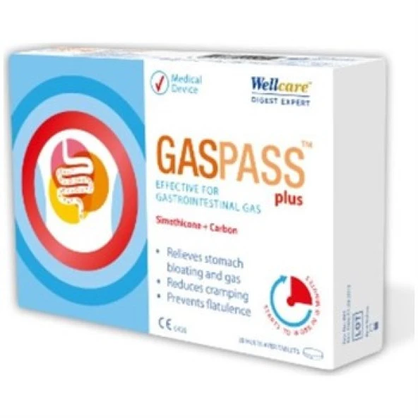 Wellcare Gaspass 20 TABLET ürün görseli 1