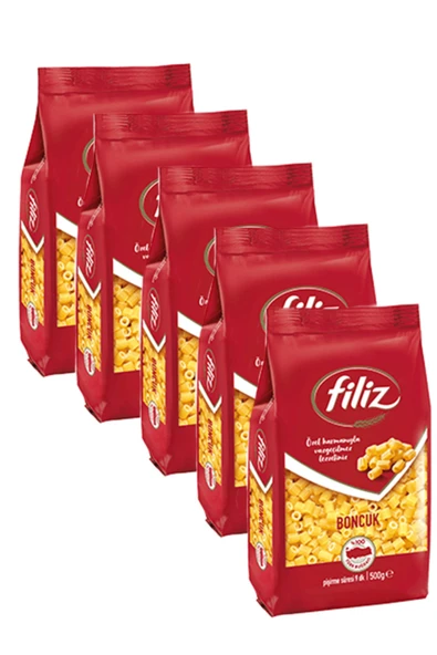 Filiz Boncuk Makarna 500 gr x 5 adet ürün görseli 1