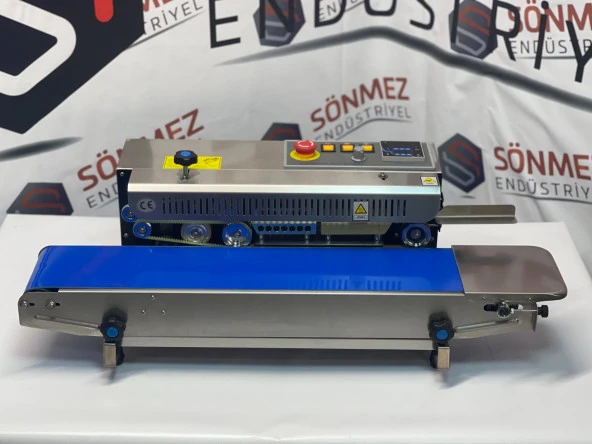 Lavion FRB 770 Konveyörlü Otomatik Yatay Poşet Ağzı Kapatma Makinesi ürün görseli 1