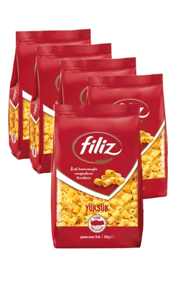 Filiz Yüksük Makarna 500 gr x 5 adet ürün görseli 1