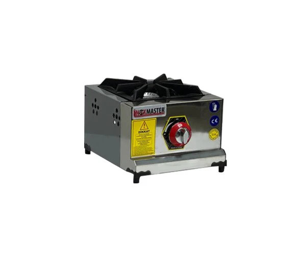 İnoxmaster Tekli Mini Ocak Set Üstü Lpg li - Resim 2