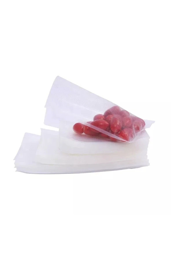 Mini Vakum Makinesi Poşeti 20x26 Cm 1 Kg Tırtırlı Vakum Torbası 110 ürün görseli 1