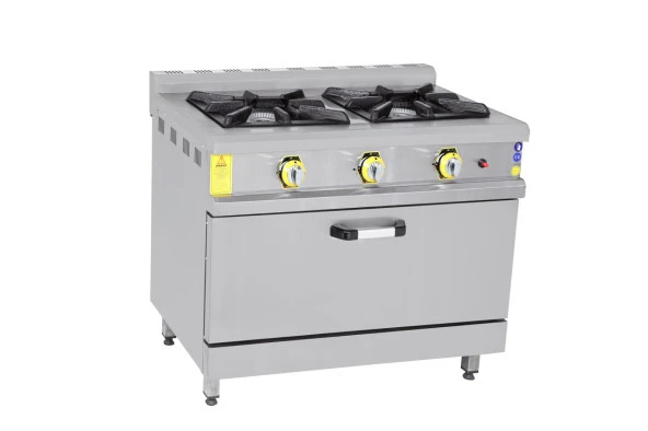 İnoxmaster 2li Kuzine Fırınlı Ce Belgeli Gaz/lpg 100x60x85 Cm ürün görseli 1