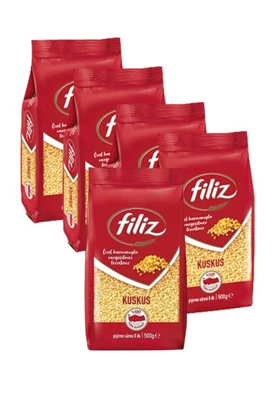 Filiz Kuskus Makarna 500 gr x 5 adet ürün görseli 1
