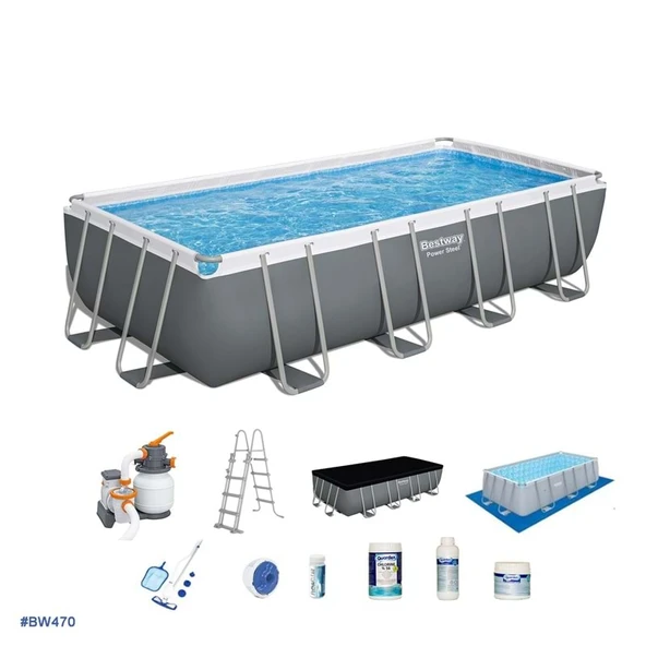 Bestway Büyük Prefabrik Havuz Seti 549x274x122cm 56466 BW470 ürün görseli 1