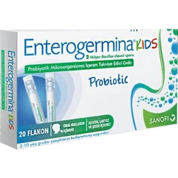Enterogermina Kids 5 ML 20 Flakon ürün görseli 1