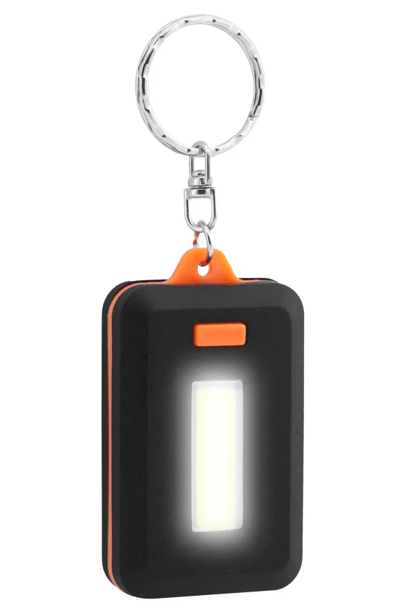 3 Modlu Anahtarlık El Feneri Mini COB Led Lamba Acil Durum Işığı ürün görseli 1