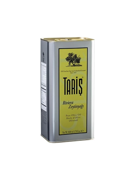 TARİŞ 5 LT RİVİERA ZEYTİNYAĞI ürün görseli 1