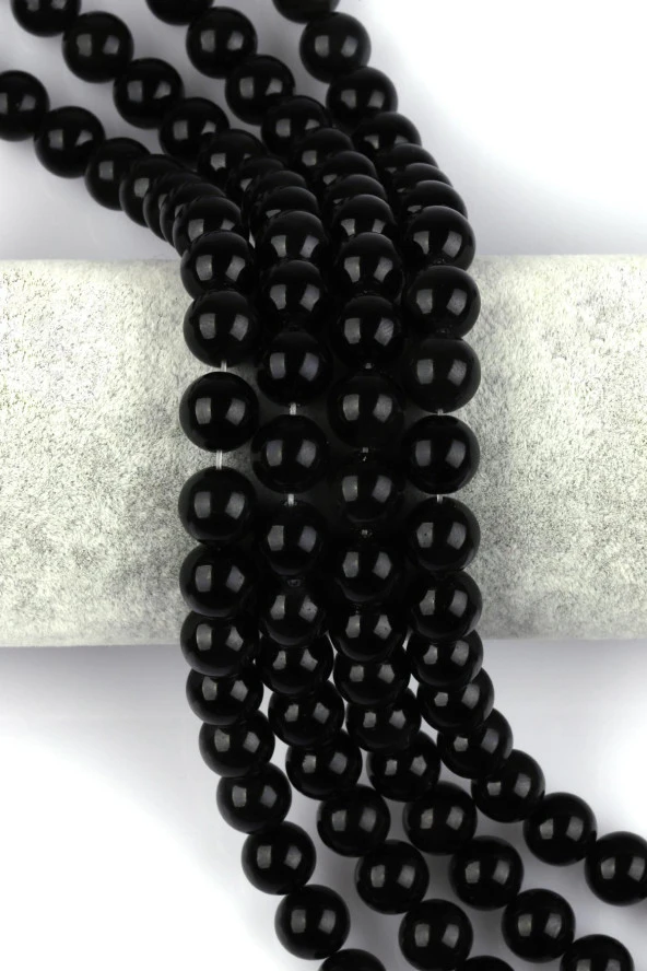 Rainbow Obsidyen Doğal Taş Dizi 10 mm Küre Kesim ürün görseli 1