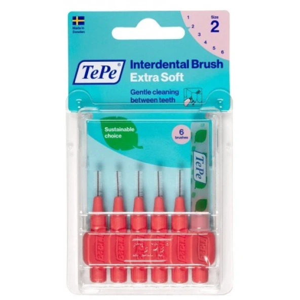 Tepe T187 Extra Soft Blister 0,5 mm Size: 2 - Kırmızı ürün görseli 1