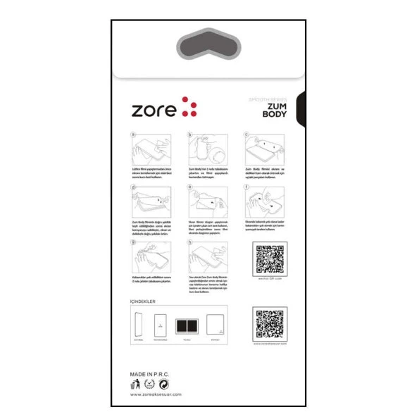Vendas Apple iPhone 13 Pro Max Zore Arka Zum Body Ekran Koruyucu ürün görseli 1