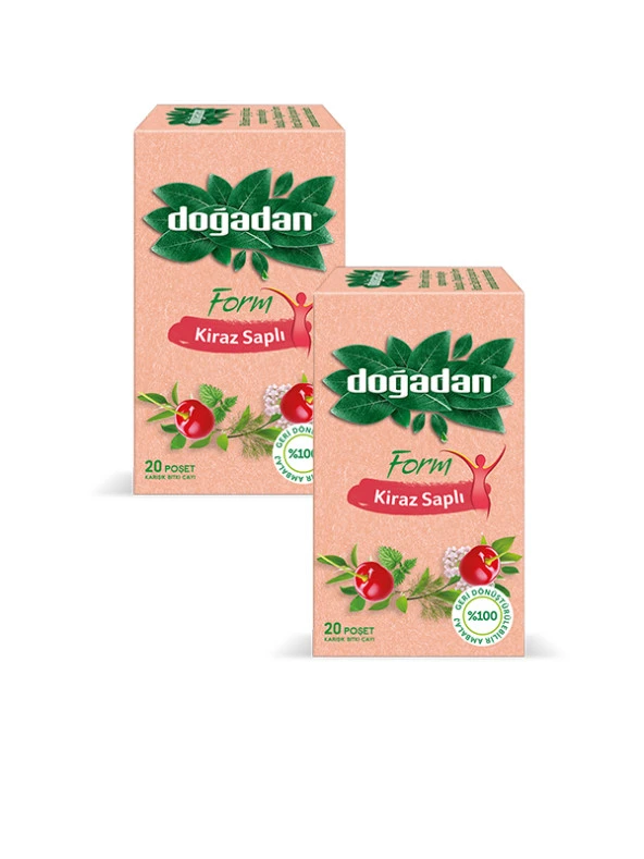 FORM KİRAZ SAPLI KARIŞIK BİTKİ ÇAYI 20 POŞET, 2 ADET ürün görseli 1