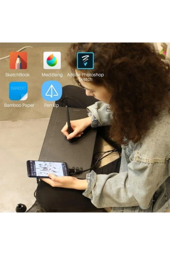 Huion HS610 10x6.25" Grafik Tablet - Resim 2