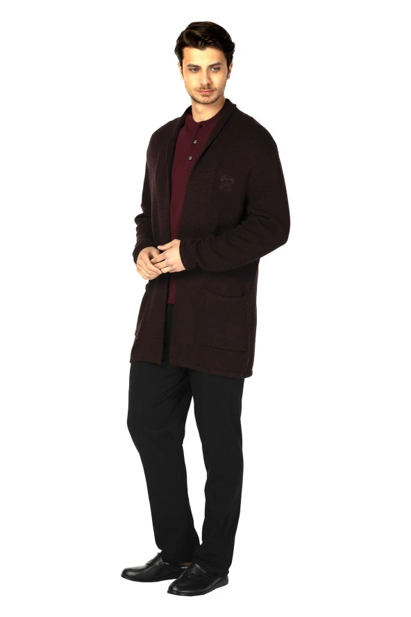 D'S Damat Rob Melanj Triko Bordo - Resim 2