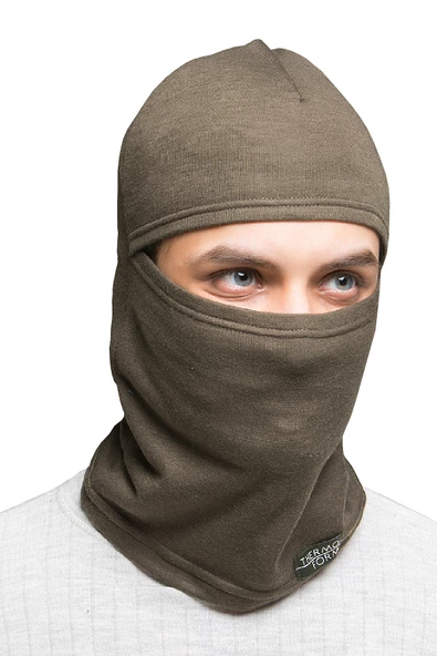 Thermoform Heavy Kar Yüz Maskesi Balaclava Haki ürün görseli 1