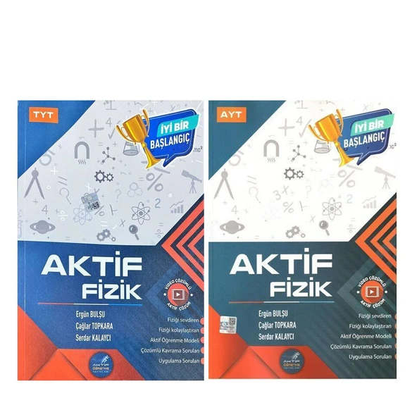 Aktif Öğrenme TYT ve AYT Fizik 0 dan Başlayanlara Seti 2 Kitap ürün görseli 1