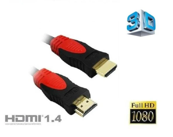 HDMI Kablosu Altın Uçlu 1.4b 3D Full HD 1.5 Metre HDMI Kablosu 4239 ürün görseli 1